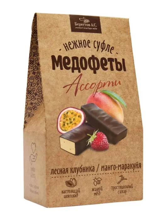  Берестов Медофеты Манго маракуйя и клубникой,150г    в Бугуруслане