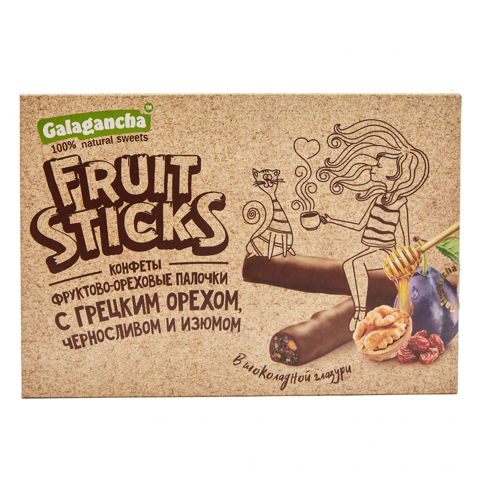  Берестов КРАФТ Fruit Stiсks с черносливом и грецким орехом, 175г в Бугуруслане