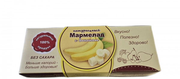 №2 Мармелад натуральный "Банан" 140г  в Бугуруслане