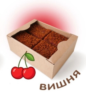 №3 Пряник 1кг с фруктовой начинкой Вишня в Бугуруслане
