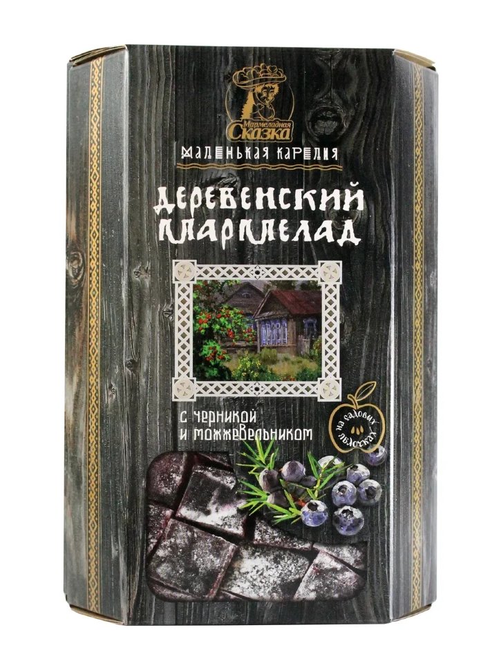  Мармелад деревенский "С черникой и можжевельником" 300г в Бугуруслане